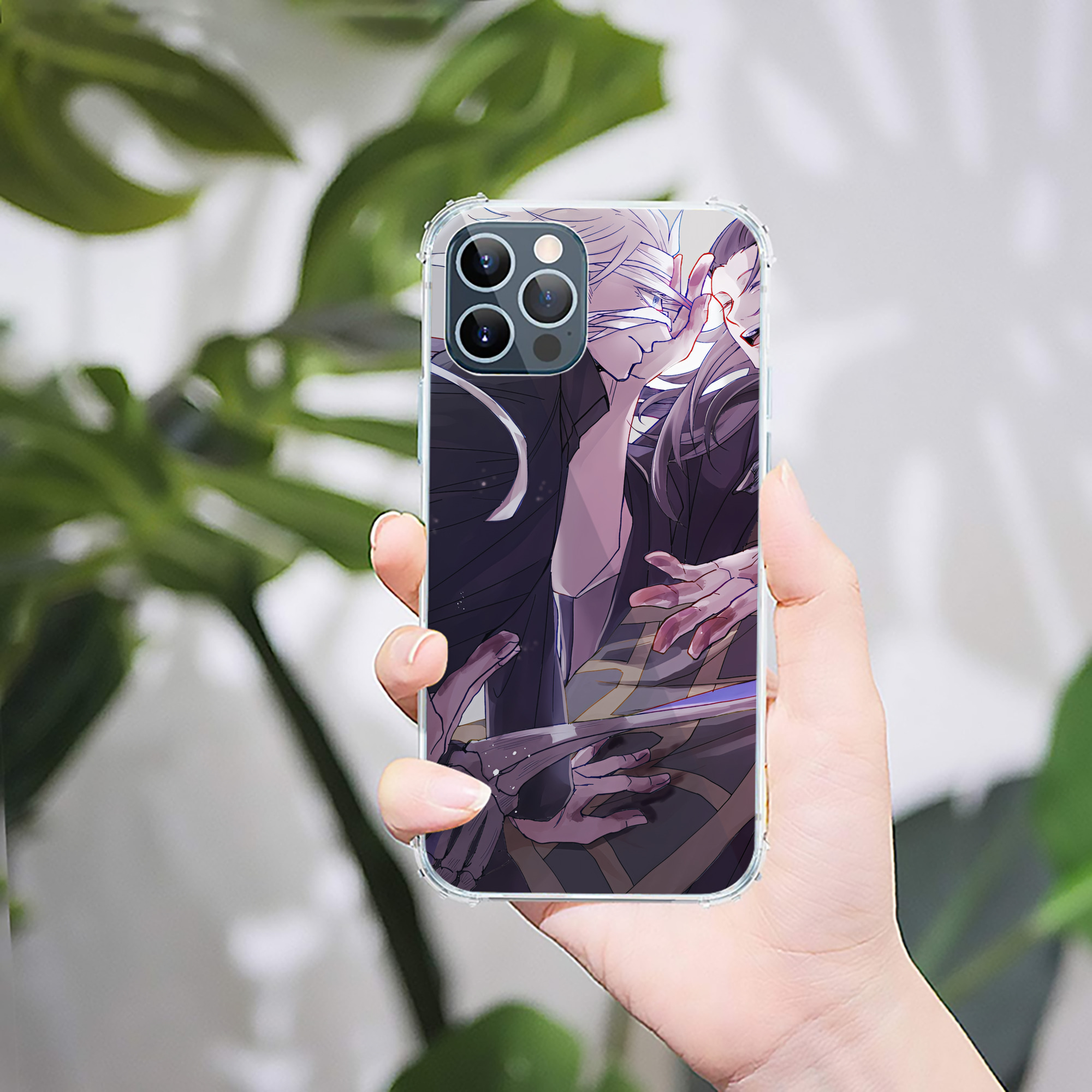 （画像用） SPY×FAMILY间谍家家酒 【iPhone 12シリーズ対応】透明スマホケース（クリアソフトケース）
